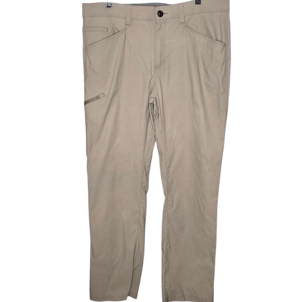 Orvis Pants Mens 36x32 Beige Jackson Quick Dry Stretch‎ Outdoor Hiking Utility